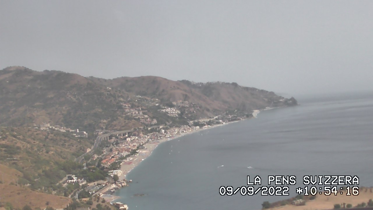 Webcam Taormina - Hotel La Pensione Svizzera